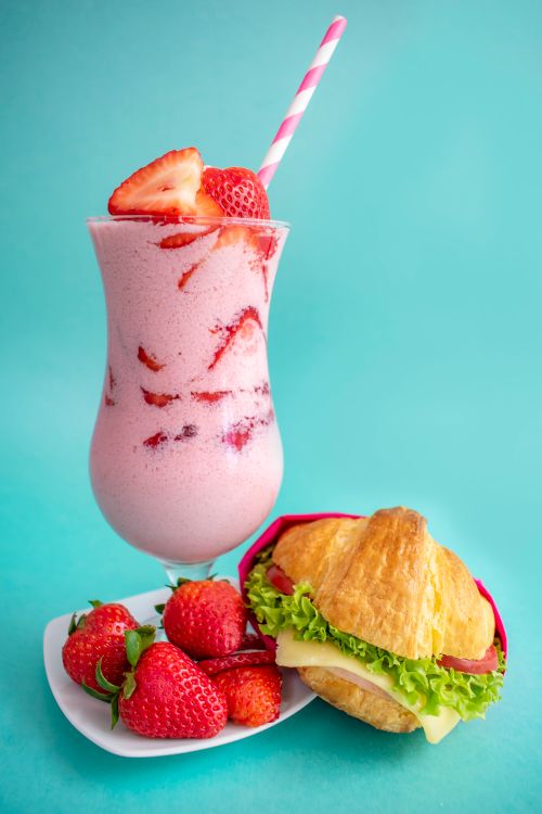 完熟いちごスムージー